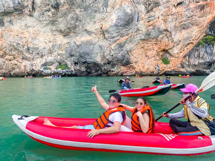 Phuket: James Bond Island and Canoeing Day Tour by Boat - Hong (or Talu) Island: The Emerald Lagoon Moment
