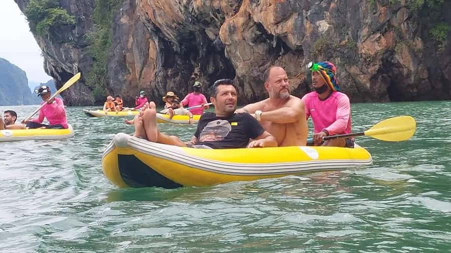 Phuket: James Bond Island by Big Boat with Sea Cave Canoeing - Panak Island: canoeing through caves, plus a swim break
