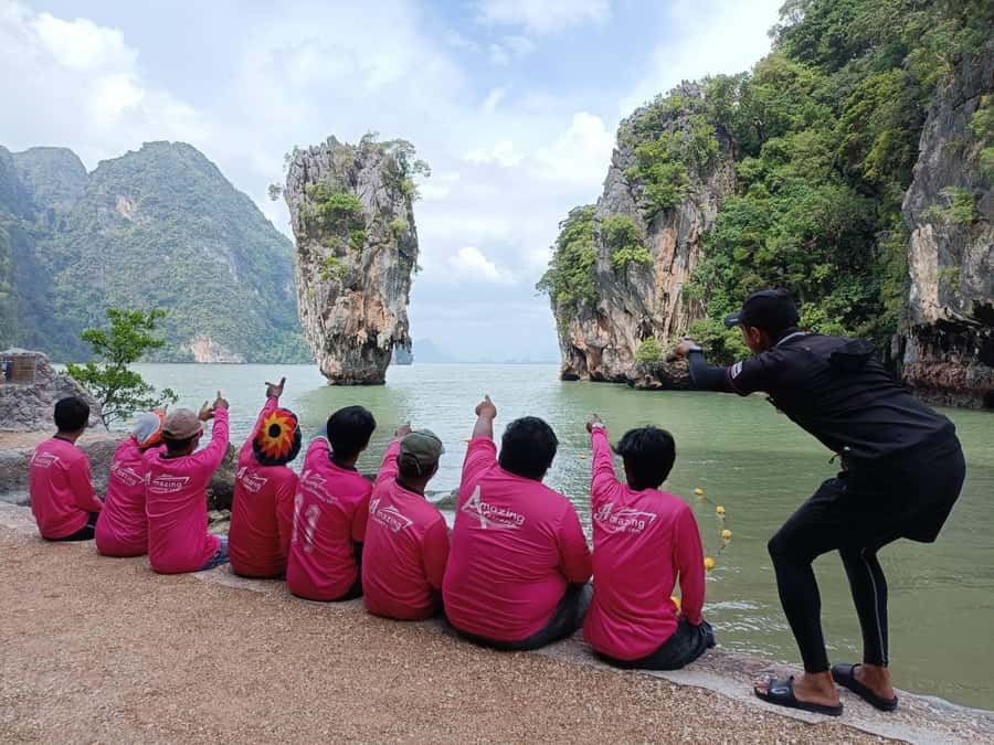 Phuket: James Bond Island by Big Boat with Sea Cave Canoeing - Crew energy: why the guides are a big part of the value