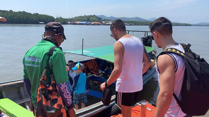 Phuket: James Bond Island by Longtail Boat Small Group Tour - Talu Cave area canoeing: the calm water part of the day