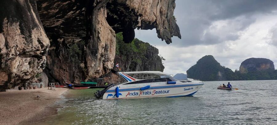 Phuket: James Bond Island Private Speedboat Charter Tour - Panak Island and Hong Island: Limestone Caves, Mangroves, and Real Kayak Time