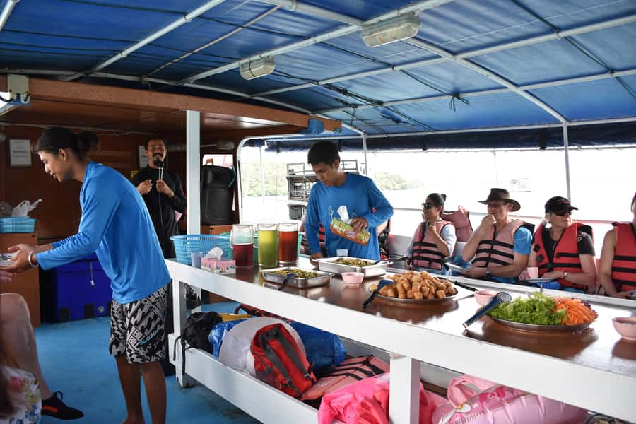 Phuket: James Bond Island Tour with Sea Cave Kayaking - Hong Island lagoon kayaking and swimming time