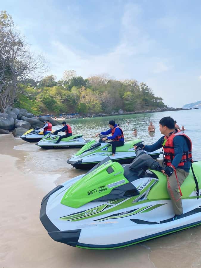 Phuket: Jet Ski Tour Patong Beach with 9 Check-in Points - The nine beach stops: what each one adds to the day