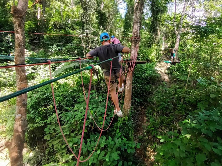 Phuket: Jungle Xtrem Adventures and Zipline Park - From Hotel Pickup to Harness Fitting in Phuket