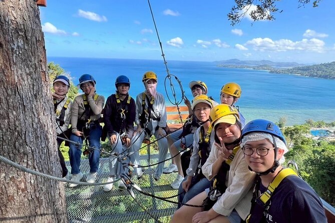 Phuket: Kamala SkyRush Zipline and ATV Adventure - Superman Zipline and Honeymoon Zipline: designed for photos and shared thrills
