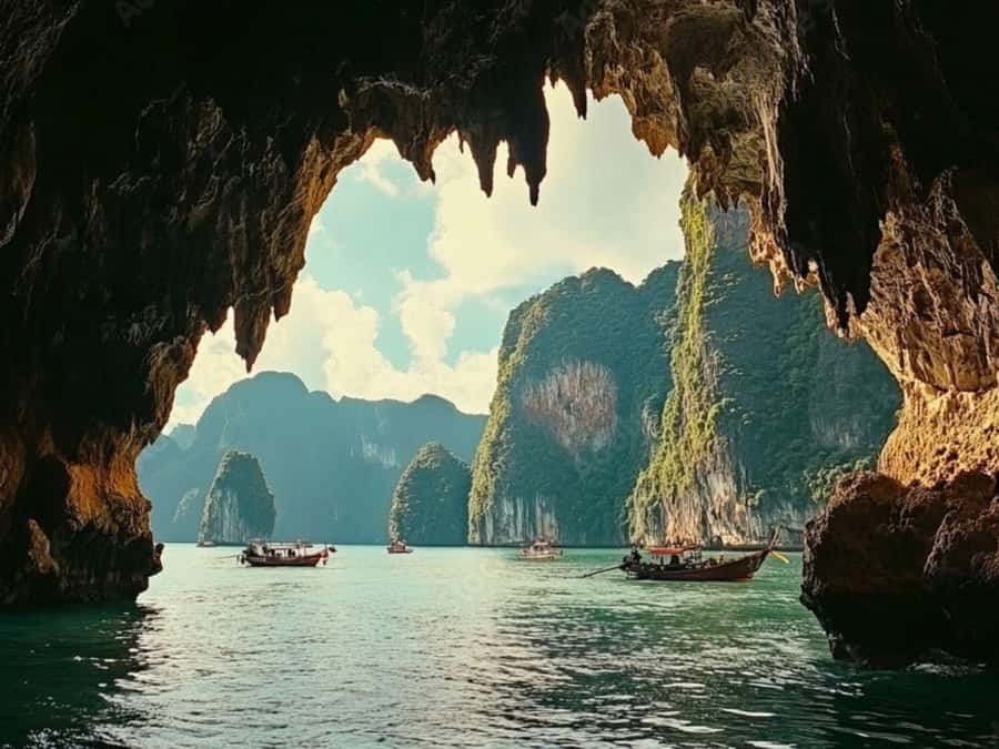 Phuket/Khao Lak: James Bond & Khai Island Tours wt Sea Canoe - Puddle Rock and Hong Island: mangroves slow the day down