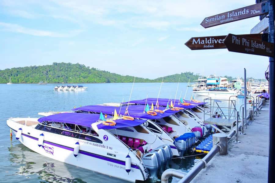 Phuket/Khao Lak: Speedboat Snorkel Tour to Similan Islands - From pickup to water: breakfast, safety brief, and gear check