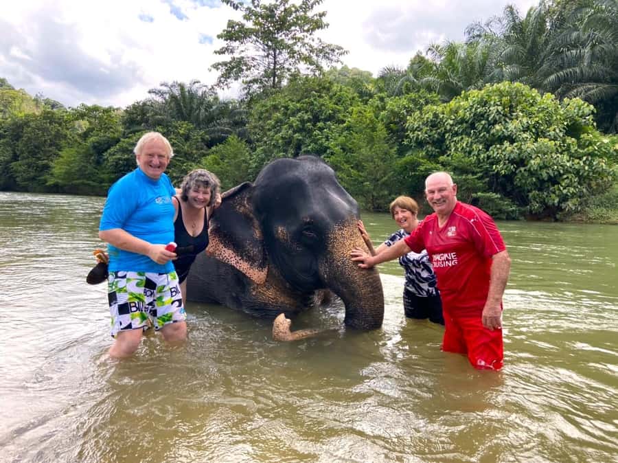 Phuket: Khao Sok Private Elephant Day Care and Bamboo Raft - Khao Sok Viewpoint and Mea Yai Waterfall: quick hits with big payoff