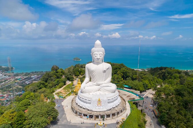 Phuket Landmark Tour , Old Town, Big Buddha - The temple stop at Chalong: respectful etiquette and a reason to care