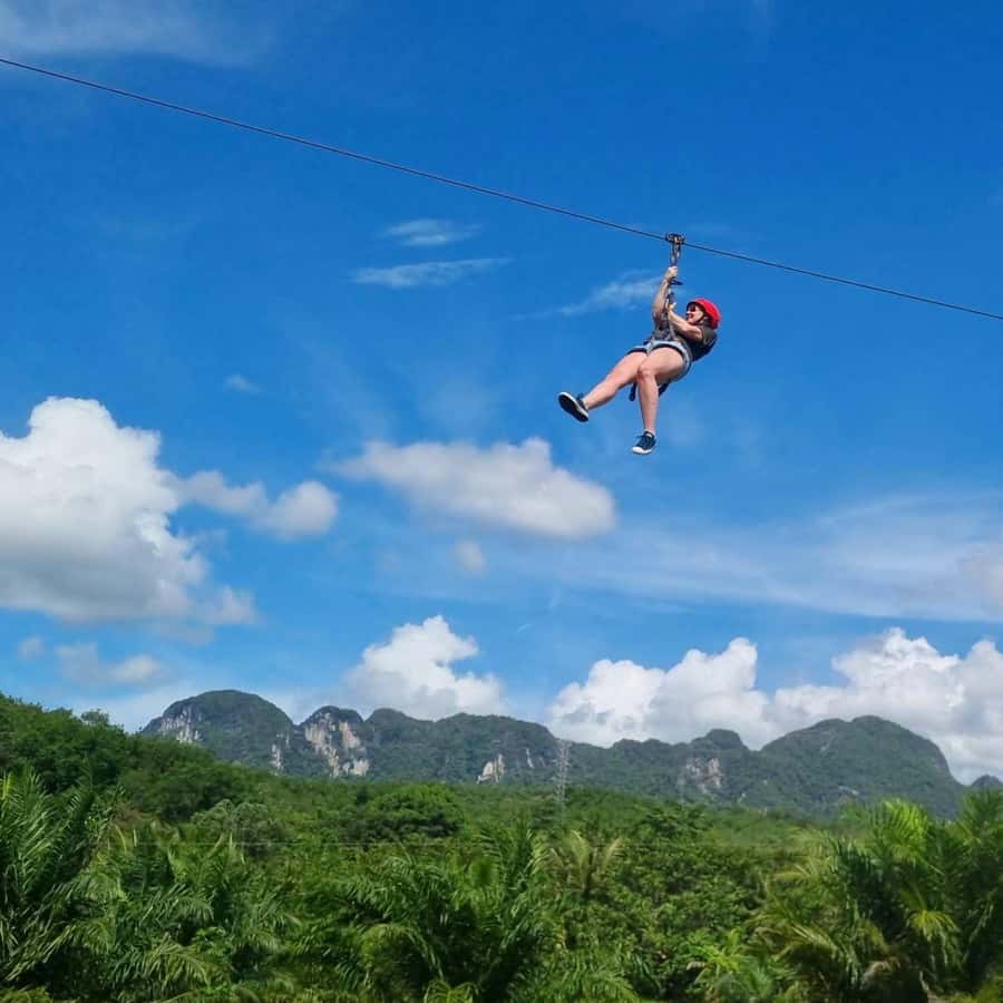 Phuket: Monkey Cave, Water Rafting, Zipline with ATV Option - Monkey Cave and Suwan Kuha Temple: the 15-meter reclining Buddha stop
