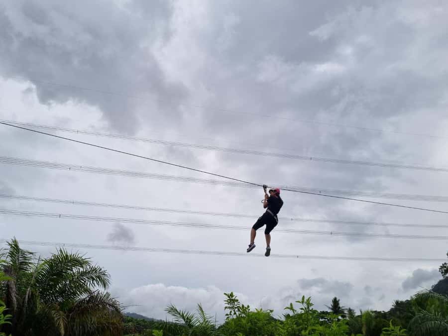 Phuket: Monkey Cave, Water Rafting, Zipline with ATV Option - ATV option: a 30-minute add-on with clear kid rules
