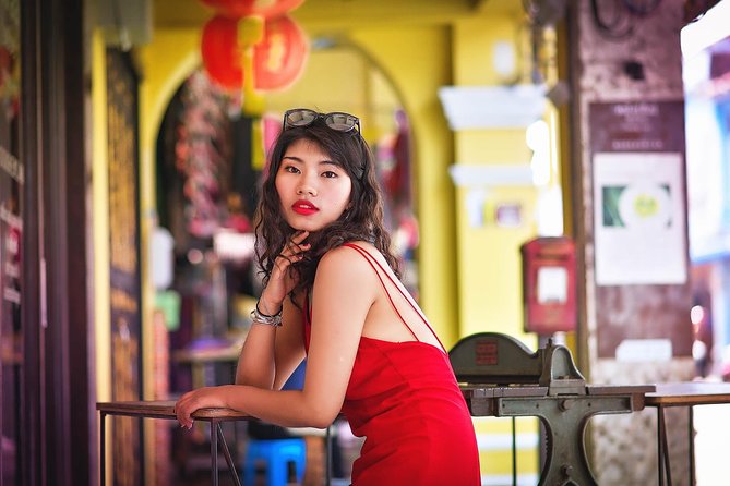 Phuket Old Town street photoshoot - What you get: 50 edited shots plus unlimited JPGs in Google Drive