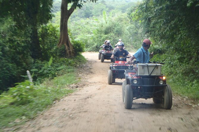 Phuket Paradise ATV and Zipline Experience - ATV through Southern Phuket jungle: practice first, then muddy trails