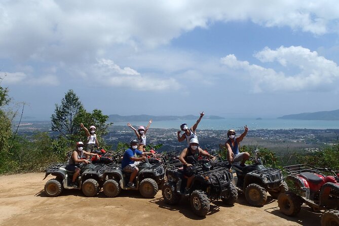 Phuket Paradise ATV and Zipline Experience - The Big Buddha stop: panoramic views even when the interior is closed
