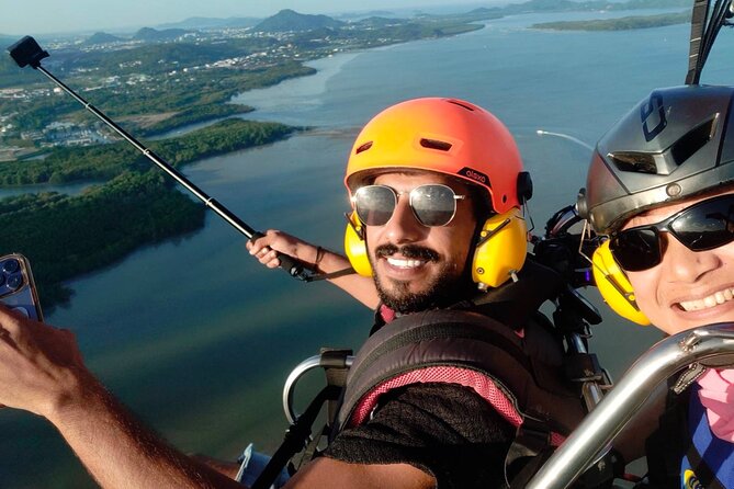Phuket Paragliding Adventure by TSA Thailand - The Views Over Phuket: Ocean, Coastline, and a Full Circle Moment