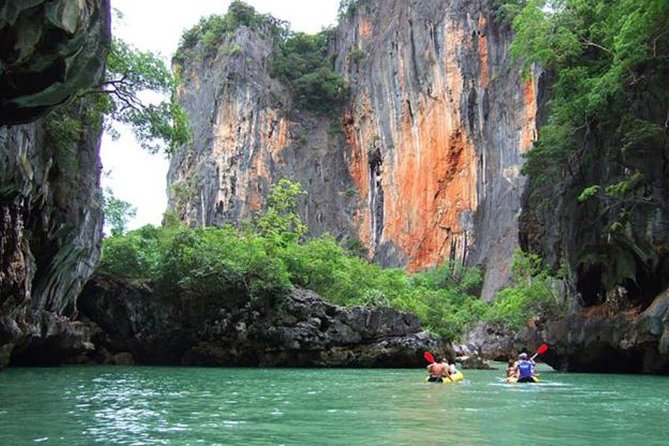 Phuket-Phang Nga Bay:James Bond-Canoeing Koh Hong By Big Boat LNH - Morning rhythm: pick-up and the Ao Por Pier start