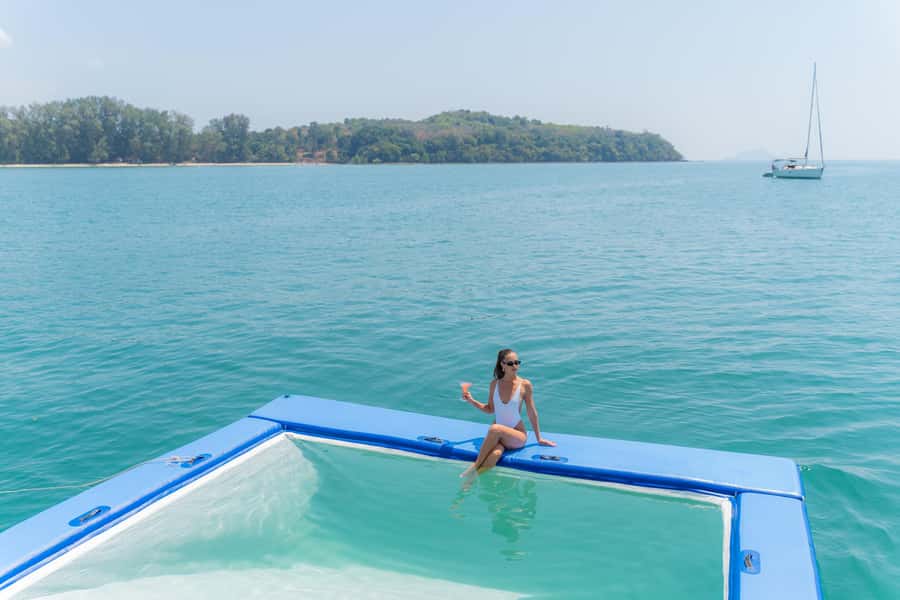 Phuket: Phang Nga Bay Lunch and Dinner Sunset Party Cruise - Phang Nga Bay cruising: scenic views with a purpose