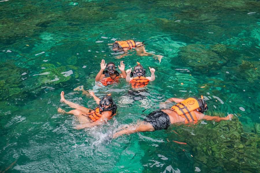 Phuket: Phi Phi, Bamboo & Maithon by Premium Speed Catamaran - Morning Launch from Phuket: fast transfer, then full-on island time