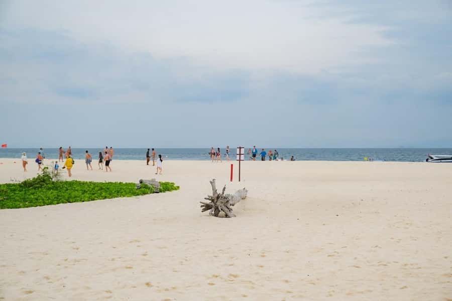 Phuket: Phi Phi, Bamboo & Maithon by Premium Speed Catamaran - Monkey Beach: quick photo viewing from the boat