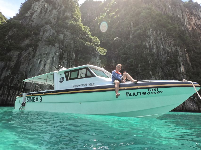 Phuket: Phi Phi Island Sunrise Group Speedboat Tour - Pileh Lagoon snorkeling: turquoise water, real currents