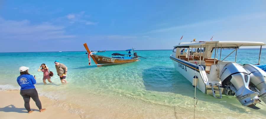 Phuket: Phi Phi Island Sunrise Group Speedboat Tour - Ko Rang Yai: the break that feels like real vacation time