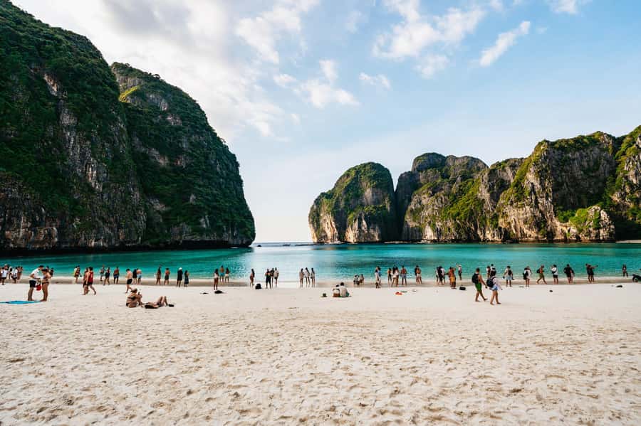 Phuket: Phi Phi Islands Day-Trip by Speed Catamaran - Snorkeling at Viking Cave: coral time, plus options if you want variety