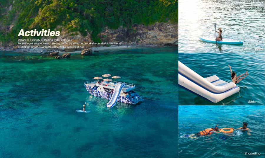 Phuket: Phi Phi Maiton Island Sunset Premium Catamaran Tour - Key things I’d circle on your map