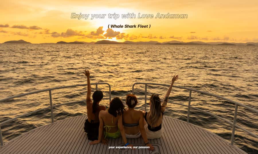 Phuket: Phi Phi Maiton Island Sunset Premium Catamaran Tour - Panwa pier break: safety talk, then you’re off