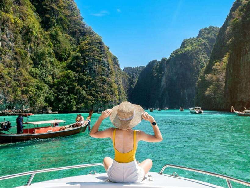 Phuket: Phi Phi, Maya and Khai Or Bamboo Island by Catamaran - First stop: Khai Island or Bamboo Island for swim and snorkel