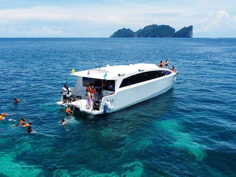 Phuket: Phi Phi, Maya and Khai Or Bamboo Island by Catamaran - Viking Cave: cave paintings and a quick, photogenic turn