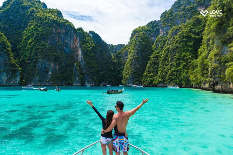 Phuket: Phi Phi Pileh Lagoon Bamboo Island by Speed Boat - From your Phuket hotel to Panwa Pier: the day starts early