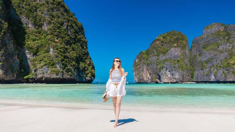 Phuket: Phi Phi Pileh Lagoon Bamboo Island by Speed Boat - Maya Bay viewing: the iconic beach and the 2025 closure window