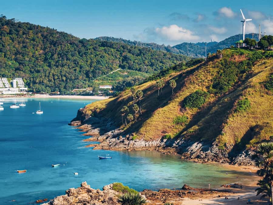 Phuket: PromthepCape,Swim Ya-Nui Beach,Buddha,Chalong Temple - Phuket Old Town: Sino-Portuguese architecture, cafes, and street-food style wandering