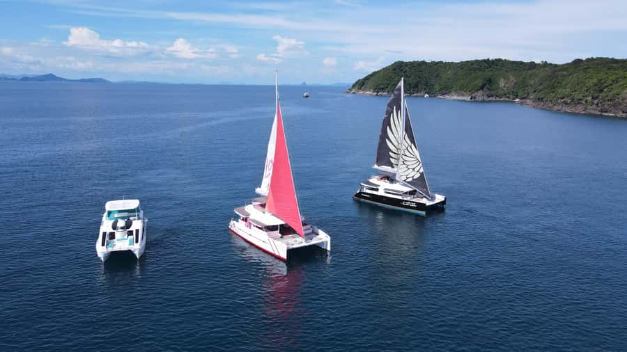 Phuket: Racha and Coral Island Sailing Day Trip by Miss.Red - Coral and Racha on One Trip: the smartest way to spend 10 hours