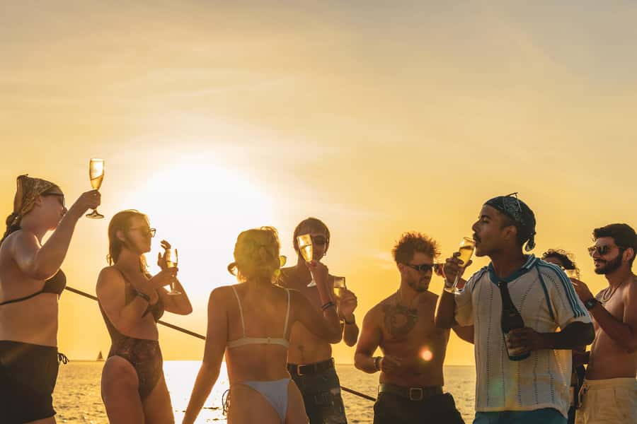 Phuket: Racha & Coral Island Day Trip by OMBRE Yacht - Banana Beach on Koh Hey: the stop that sets your mood fast