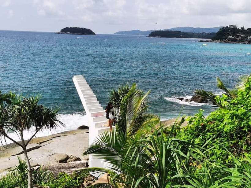 Phuket: Rock Beach Swing Entry Ticket - Bird’s nests and photo walkways: why the side spots matter
