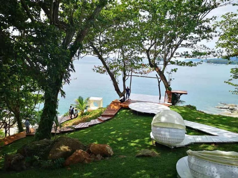 Phuket: Rock Beach Swing Entry Ticket - Getting there: shuttle included, show your voucher at check-in