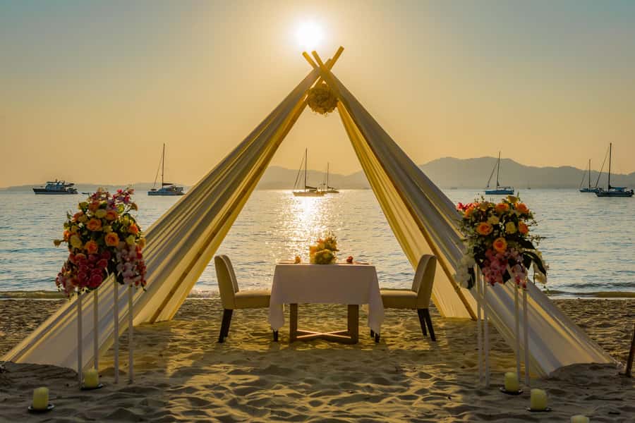 Phuket: Romantic Dinner on Cape Panwa Beach - Cape Panwa Beach at My Beach Resort: what makes the setting work