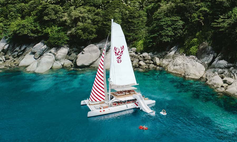 Phuket: Sailing Yacht Island Hopping & Party Full-Day Cruise - The catamaran party factor (and when it’s not for everyone)