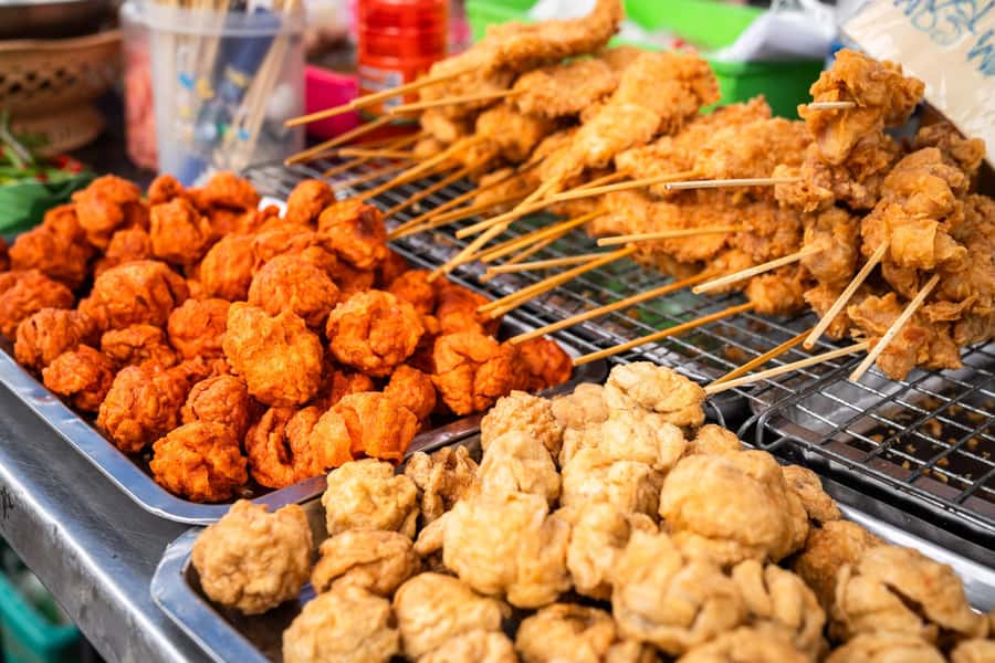 Phuket: Southern Thai Flavors Food Tastings Tour - Walking Street and Chillva Market: night-market bites that keep coming