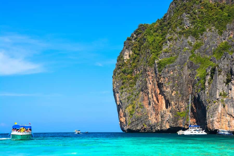 Phuket: Speedboat Day Trip to Phi Phi and Maya Bay - Lo Sama Bay and Viking Cave: short stops, real payoff