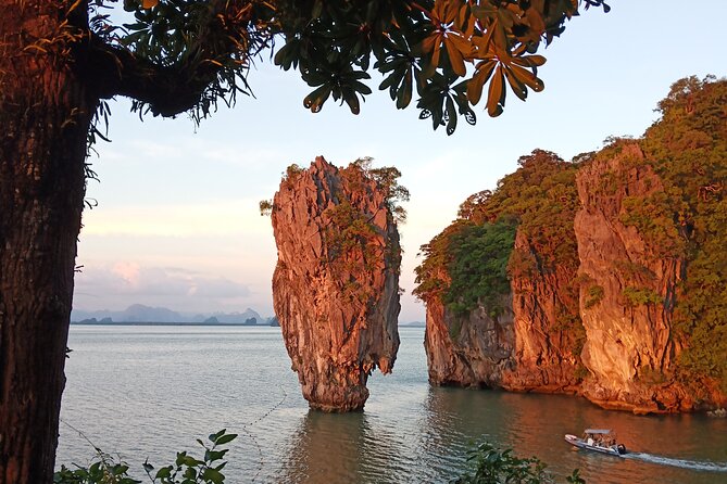 Phuket Sunset Big Boat Trip To Phang Nga Bay & James Bond Island - Ao Phang Nga National Park at night: glowing plankton magic