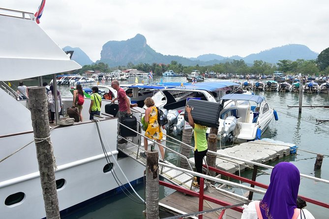 Phuket to Ao Nang by Green Planet Speed Boat via Koh Yao Islands - Arrival at Nopparat Thara Pier: getting to Ao Nang with less hassle