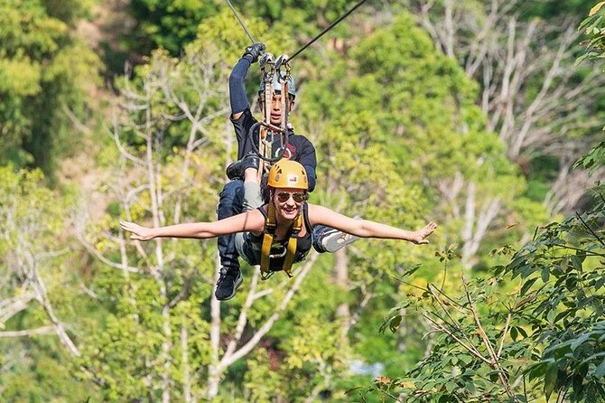 Phuket Zipline Adventure Tour - The treetop course: ziplines, platforms, abseils, and sky bridges
