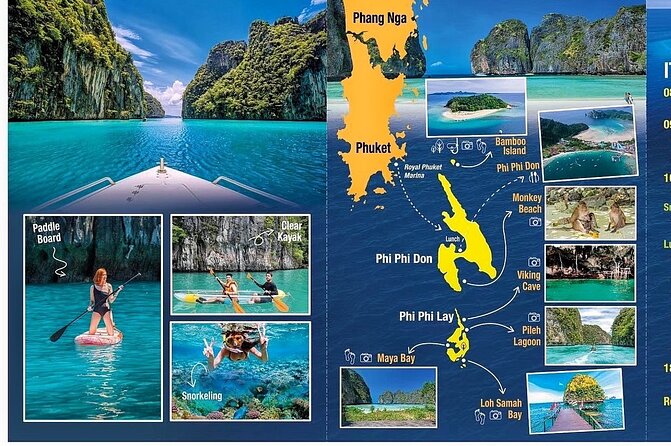 Premium Phi Phi, bamboo island tour Speed Catamaran - Maya Bay: The Most Famous View, With a Big Constraint