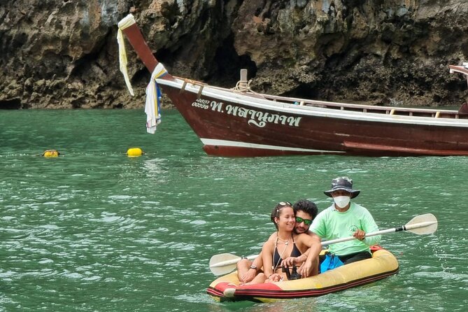 Premium Speedboat to James Bond, Panyee, Hong, Naka Island - Hong Island kayaking and the Ice Cream Cave: the active middle of the day
