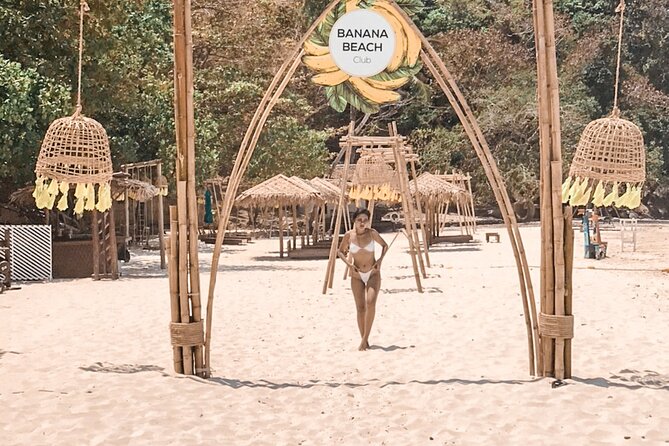 Private Boat Tour with Dolphin Spotting and Snorkelling from Phuket - Banana Beach Club: beach lounging with snacks, drinks, and a lunch plan