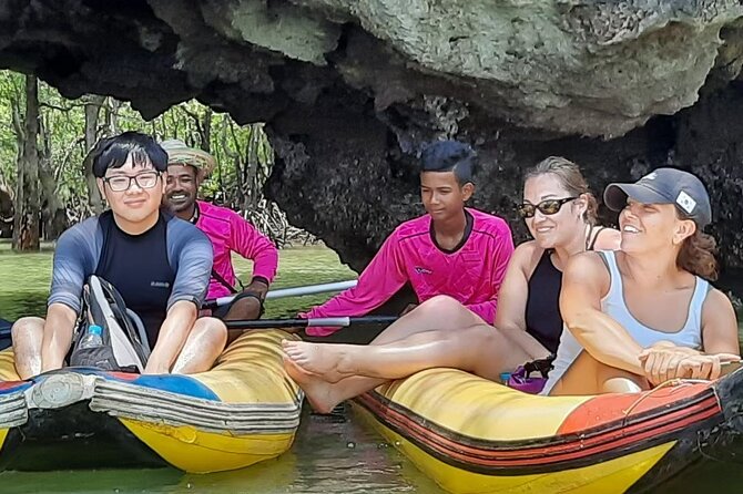 Private James Bond Island Canoeing Long-tail Boat Tour w/ Lunch - Sea cave canoeing around Talu Island: the active highlight