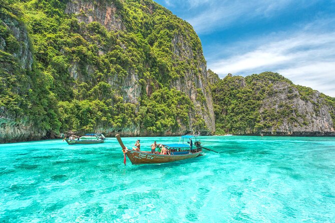 Private Phi Phi Islands & Bamboo Full Day Tour with snorkeling - Pileh Bay: the turquoise swimming break