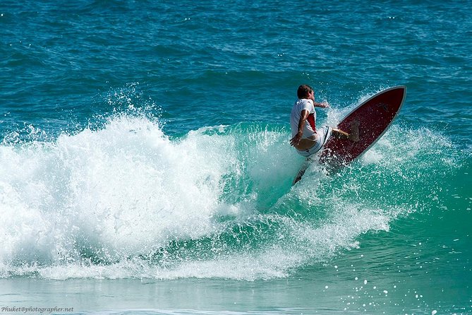 Private Surf Lesson: 1-Hour Wave-Riding on Kata Beach - In the water: positioning, a gentle push, and catching your own waves